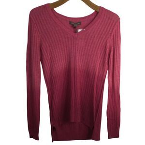 Tommy Bahama Womens V-Neck Pullover Sweater Ombre Cozy Heather Pink Size XS NWT